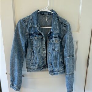 Free People Rumors Denim Jacket